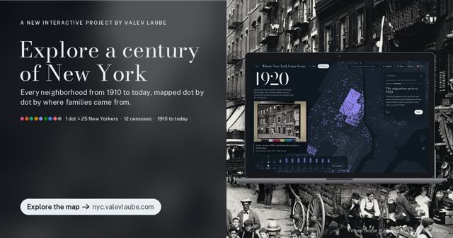 Promo card: Explore a century of New York